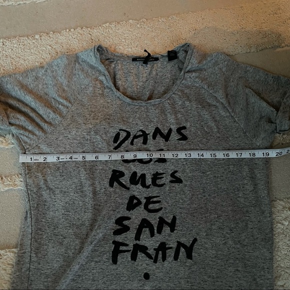 Scotch & Soda Graphic grey shirt - P'tite - Picture 8 of 15